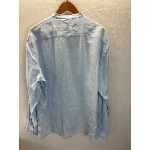 Cinque  Linen button down long sleeve Mens XL Resort Breathable - Picture 2 of 14